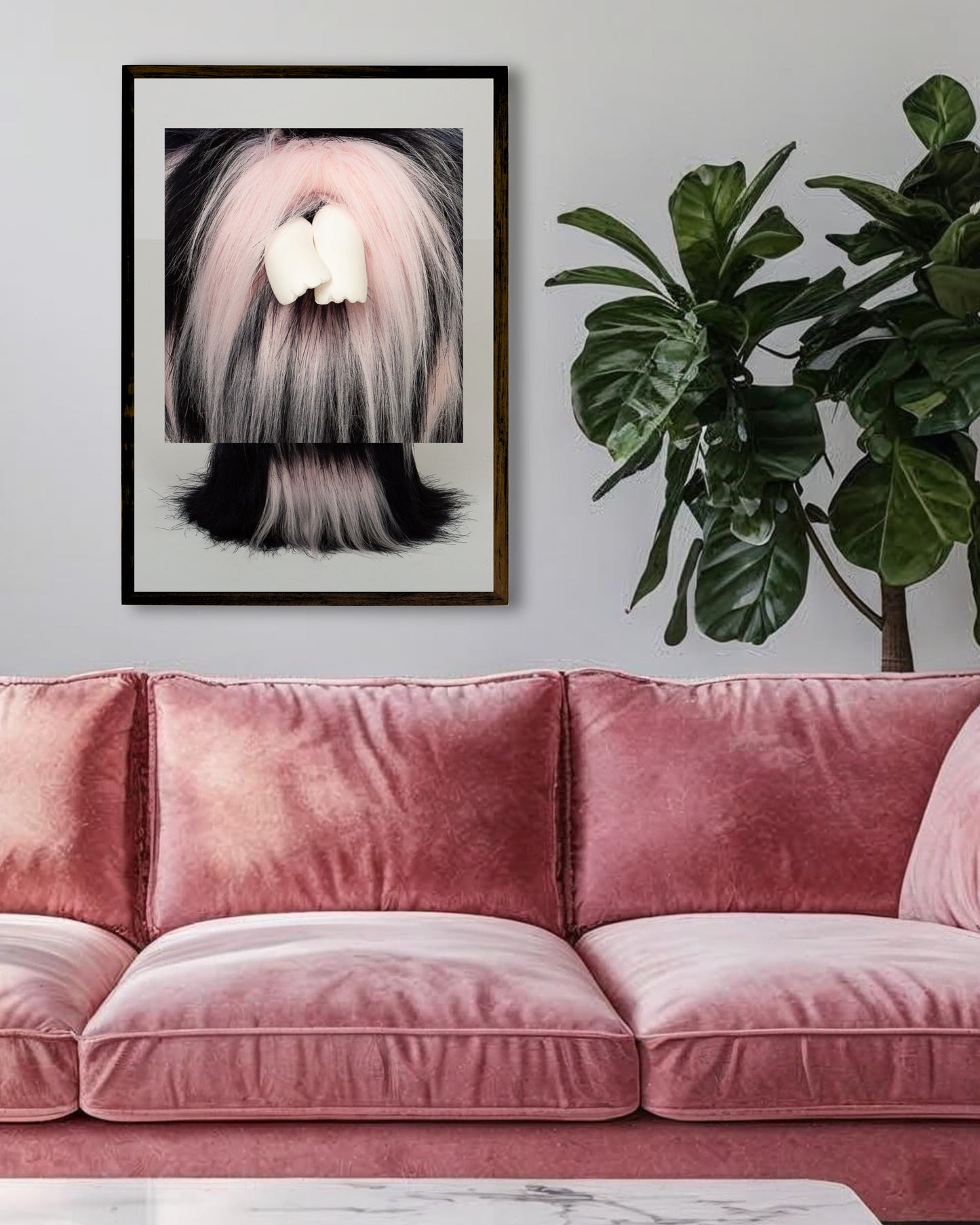 Nibble abstract, Artprint