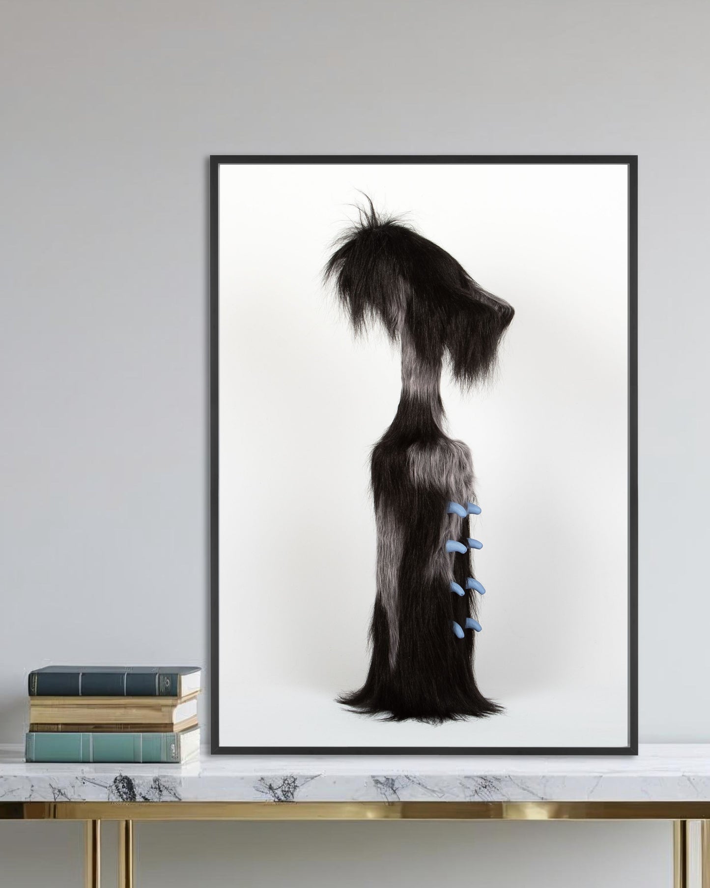 Blue tits, Artprint
