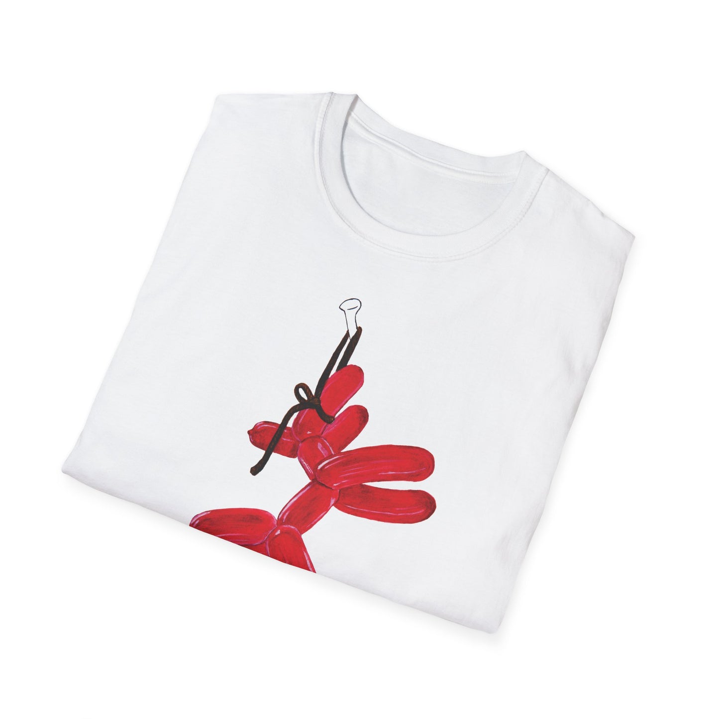 Balloon dog t-shirt with print